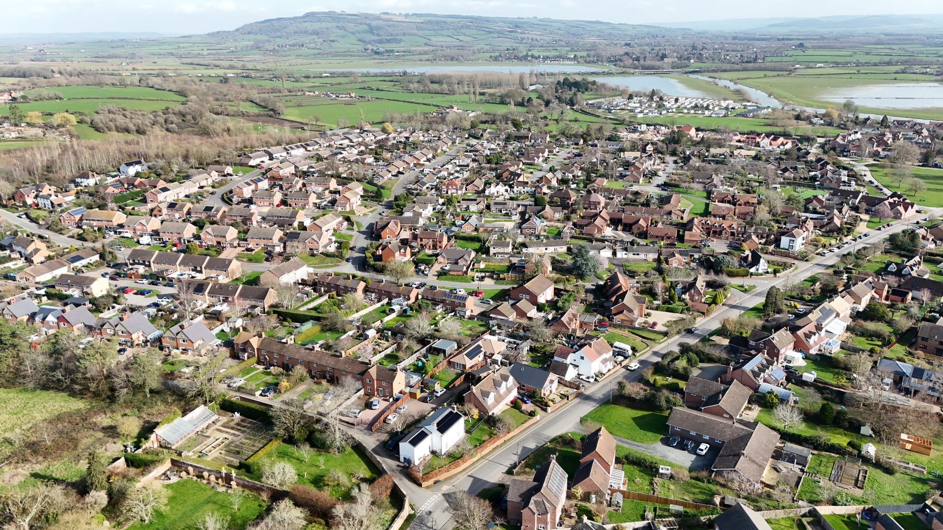 Bredon property and area view near Tewkesbury