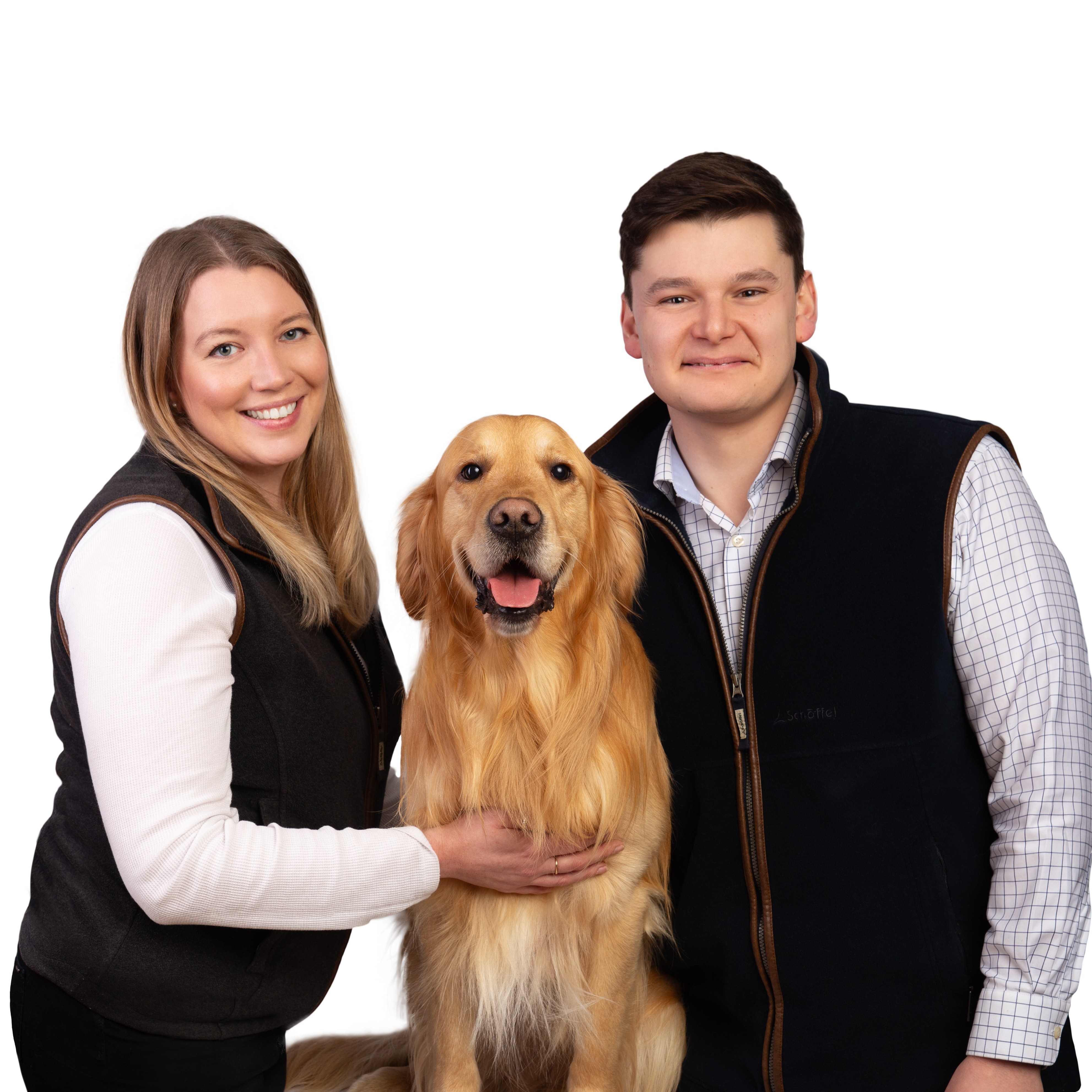 Josh, Hannah and Albus from The Property Folk